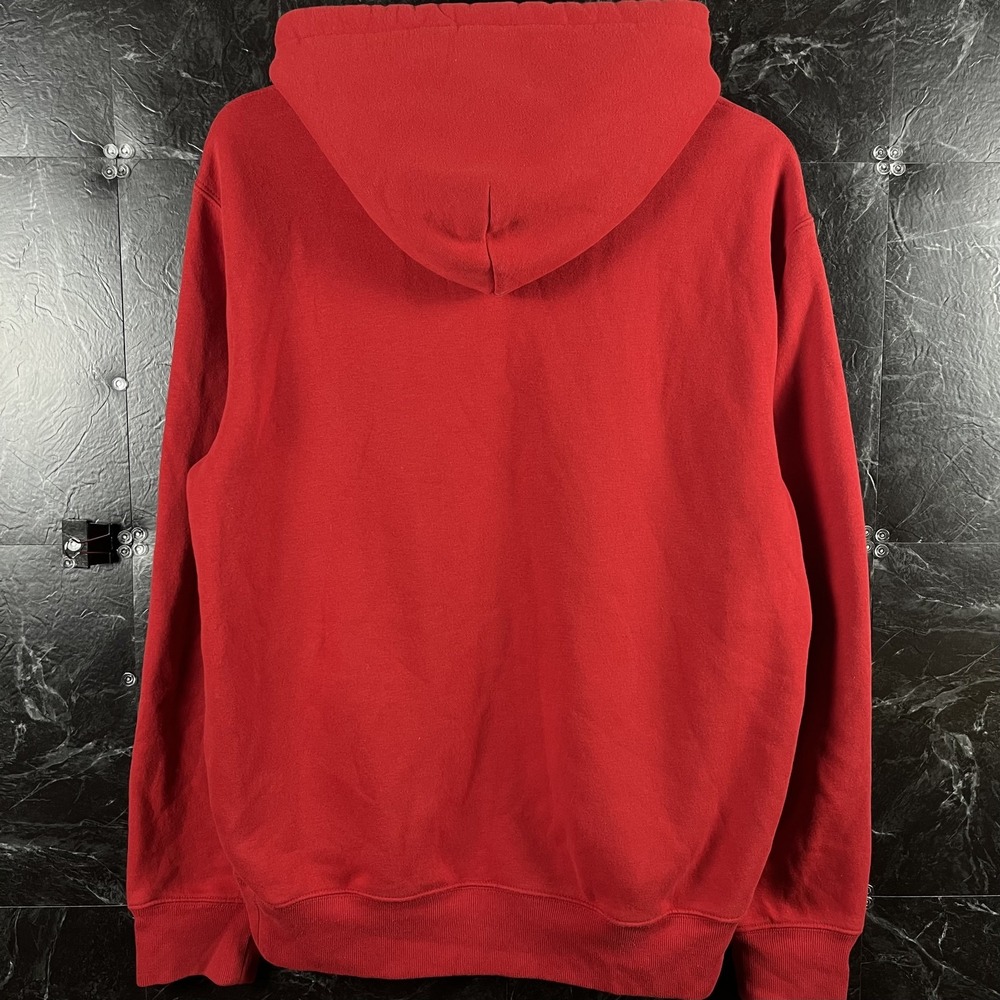 Polo Ralph Lauren Men's Red Coffee Polo Bear Fleece Hoodie Medium - Picture 2 of 7